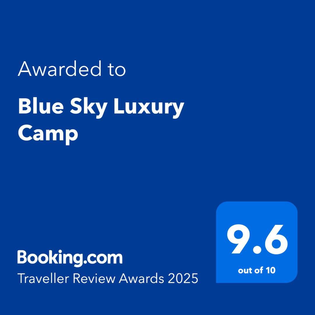 Blue Sky Luxury Camp Hotel Merzuga Kültér fotó